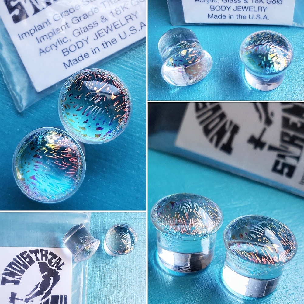 6g Limited Edition Single flared plugs*EarJewerly*